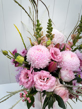 Load image into Gallery viewer, Mother's Day Classic Pink Ceramic Vase Arrangement