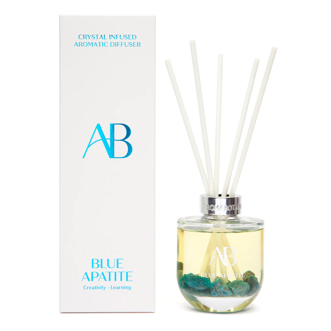 BLUE APATITE CRYSTAL 200ML DIFFUSER