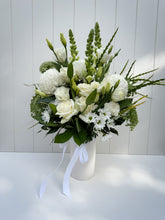 Load image into Gallery viewer, Mother's Day Classic White Ceramic Vase Arrangement
